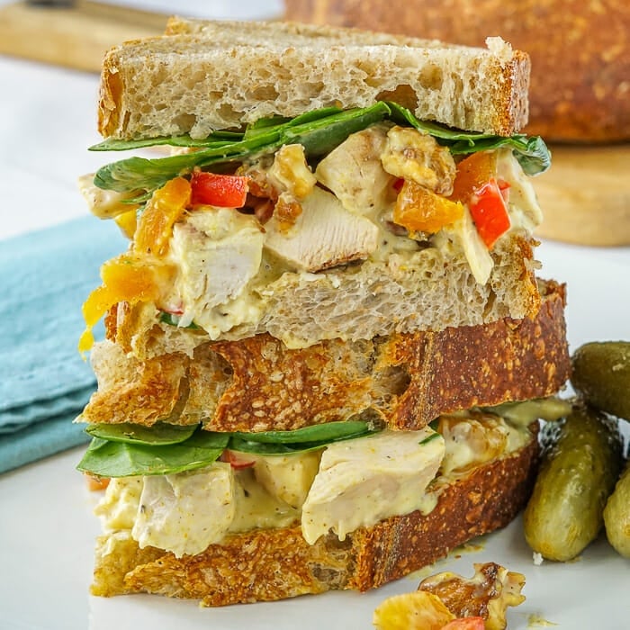 Curry Chicken Salad sandwich