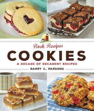 ROCK RECIPES COOKIE BOOK FRONT COVER