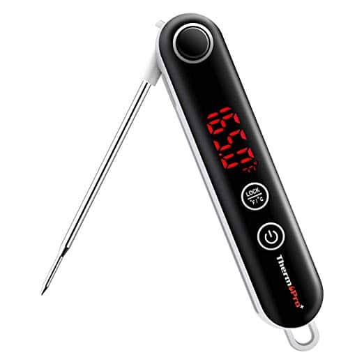 ThermoPro TP18 Digital Food Cooking Thermocouple Thermometer Ultra Fast Instant Read Meat Thermometer with Touchable Button for Kitchen BBQ Grill Smoker