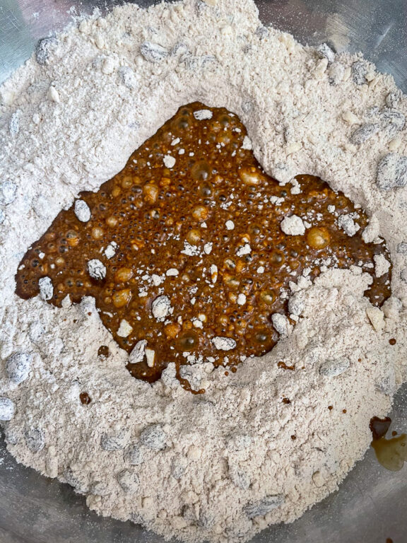 Hot Cross Molasses Raisin Tea Buns a quick Easter treat.