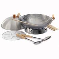 Norpro 506 14-Inch Wok, 10-Piece Set