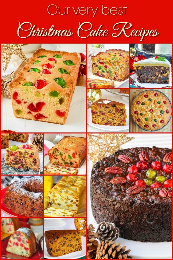 Rock Recipes Best Newfoundland Christmas Cakes Collage for Pinterest