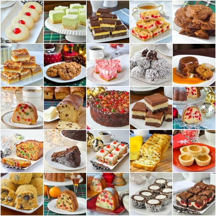 Best Christmas Baking Recipes square photo collage