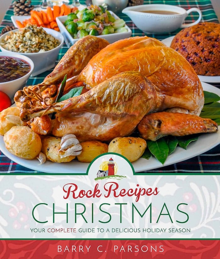 Rock Recipes Christmas Cookbook cover