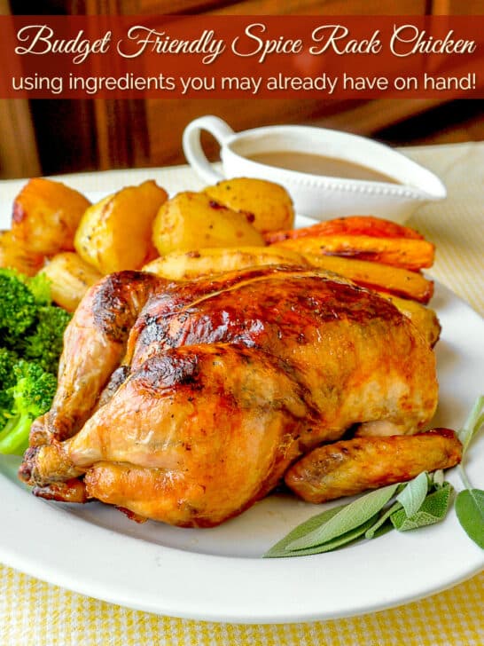 Spice Rack Chicken. Using common herbs & spices you may already have!