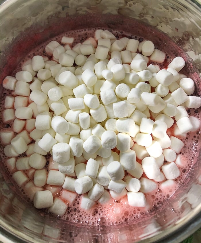 Adding the Marshmallows