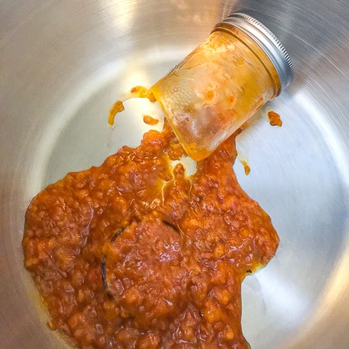 Bakeapple Jam jar broken in a stainless steel pot