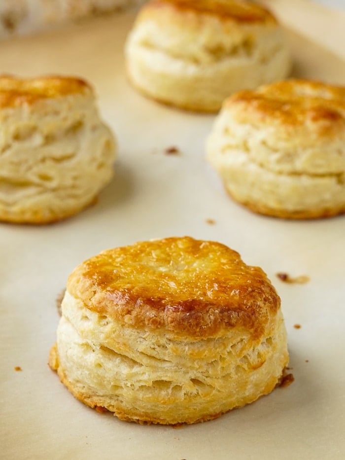 Freezer Biscuits fresh from the oven