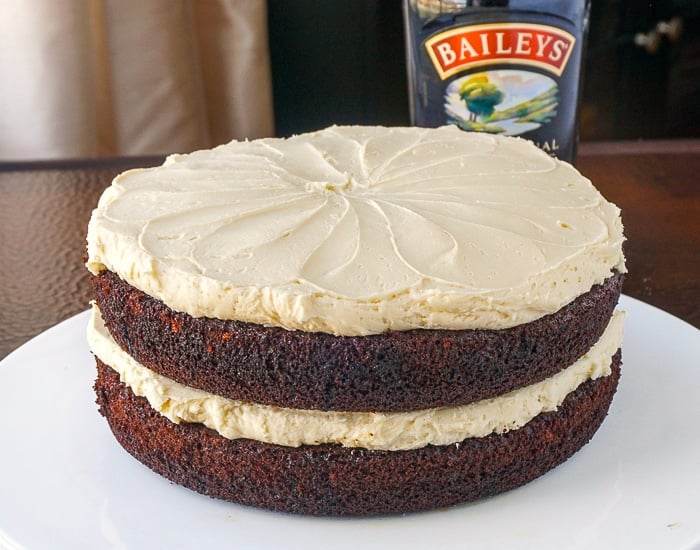 Irish Coffee Cake photo of uncut cake