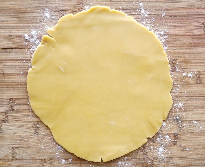 Roll out dough to desired size