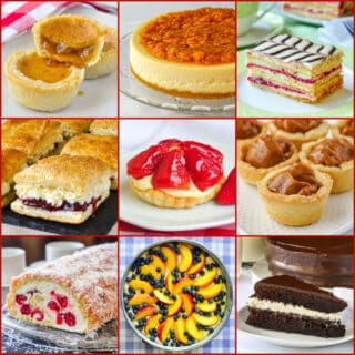 Best Canada Day Desserts 9 photo collage for post featured image