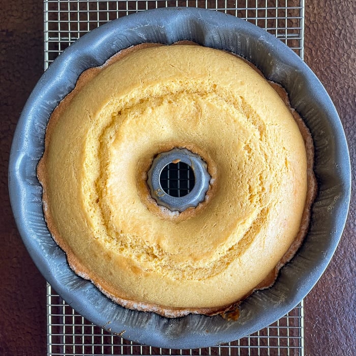 Photo of Custard Bundt Cake fresh from the oven