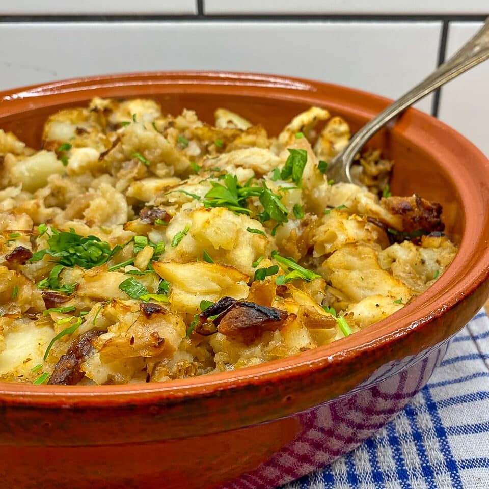 Fish and Brewis. A centuries old. simple, delicious Newfoundland favourite!