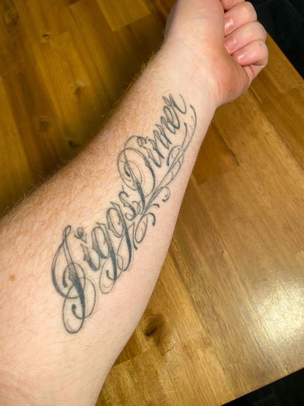 Mark's Jigg''s Dinner tattoo