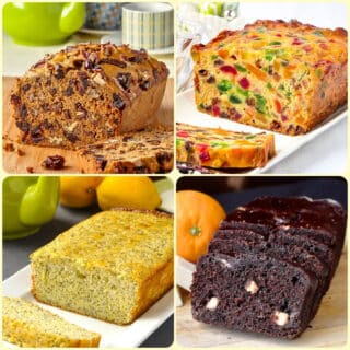 Best Loaf Cakes Collage for main featured image