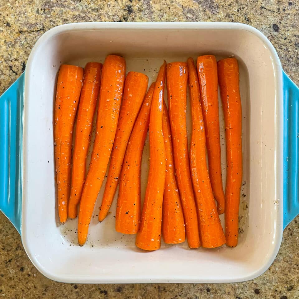 Roasted Carrot Hummus. Naturally sweet with a hint of maple.