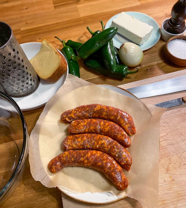 Chorizo Jalapeño Poppers with Smoked Gouda. For Super Bowl!!