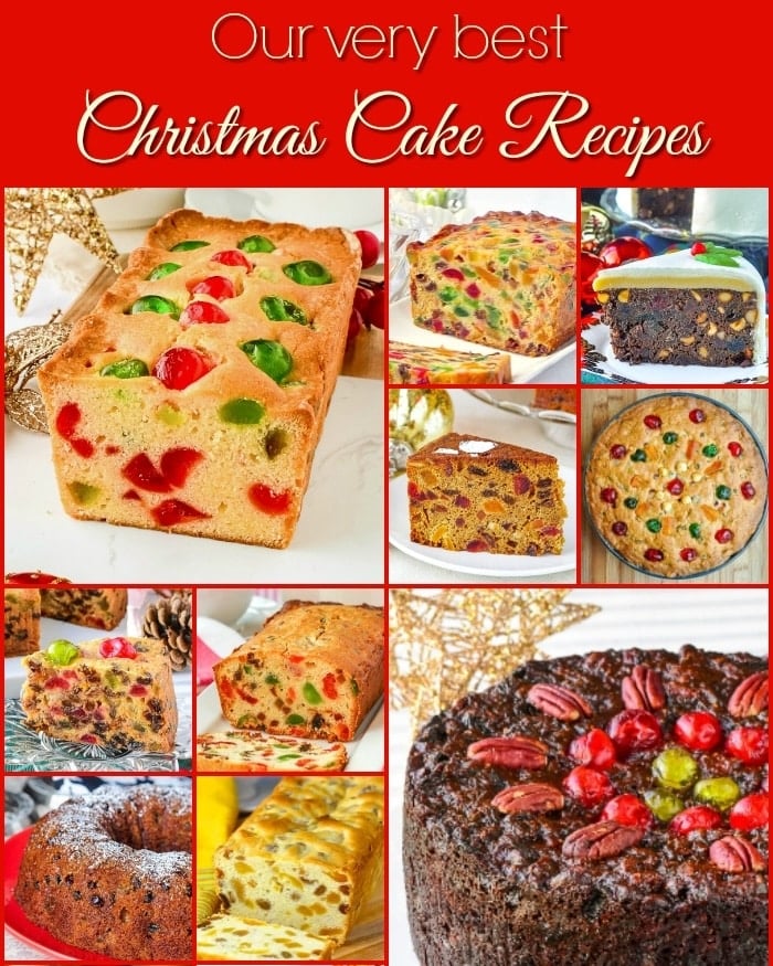 Rock Recipes Best Newfoundland Christmas Cakes Collage for social media