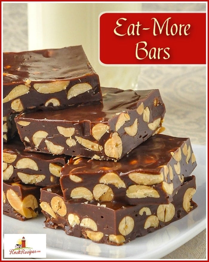 Eat-More Bar photo with title text for social media.