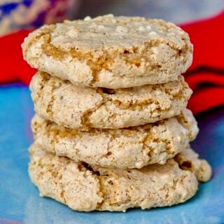 Stacked Nut Meringue Cookies photo for featured Google image