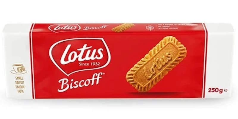 Stock photo of Biscoff Cookies