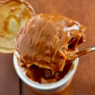 Close up photo of Butterscotch Dulce de Leche.