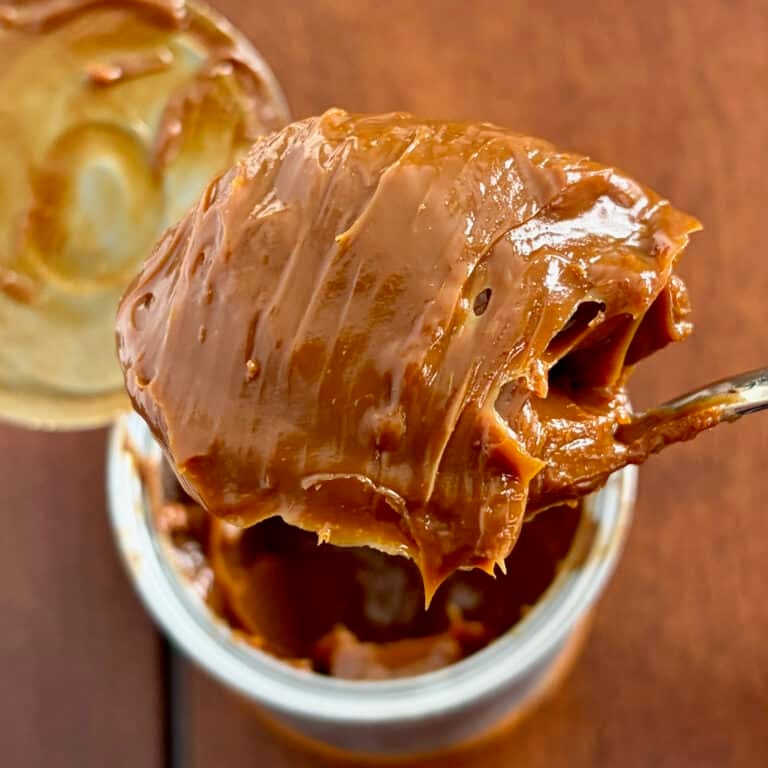Close up photo of Butterscotch Dulce de Leche.
