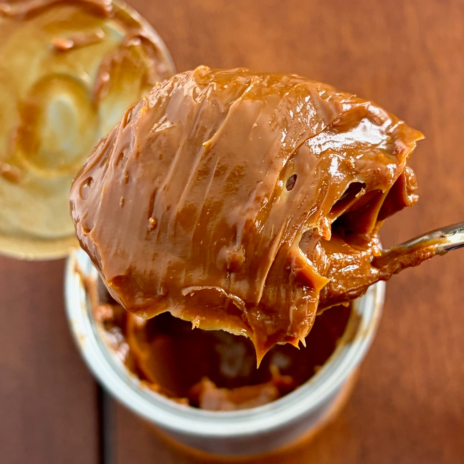 Close up photo of Butterscotch Dulce de Leche.