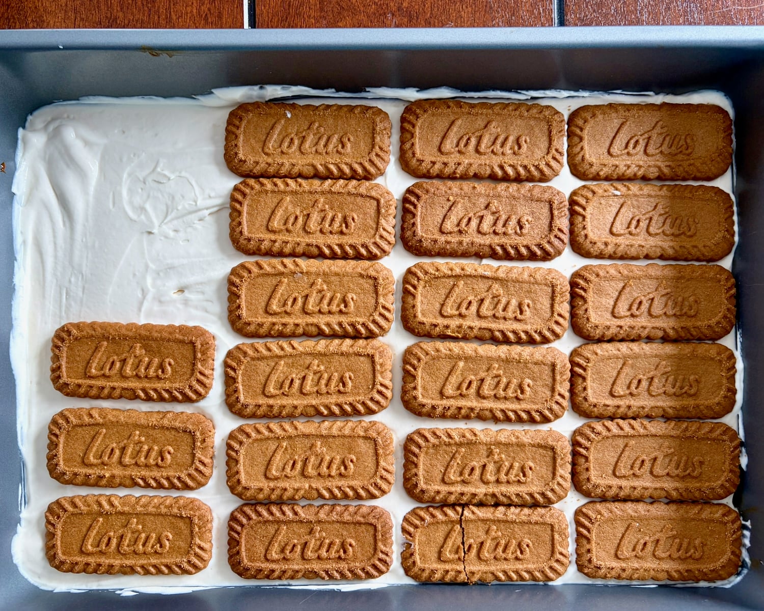 Next is another layer of cookies.