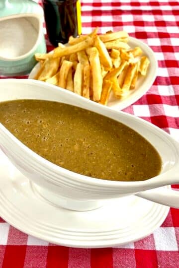 Chicken Skin Gravy. Copyright Barry C. Parsons. Permalink: https://rockrecipes.com/chicken-skin-gravy/