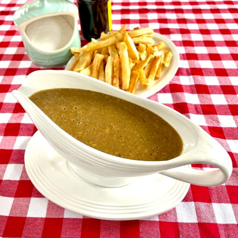 Chicken Skin Gravy. Copyright Barry C. Parsons. Permalink: https://rockrecipes.com/chicken-skin-gravy/