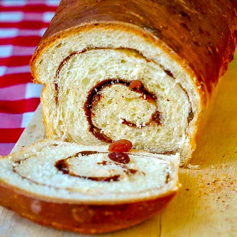 Cinnamon Roll Bread makes the most amazing morning toast and even better French Toast.