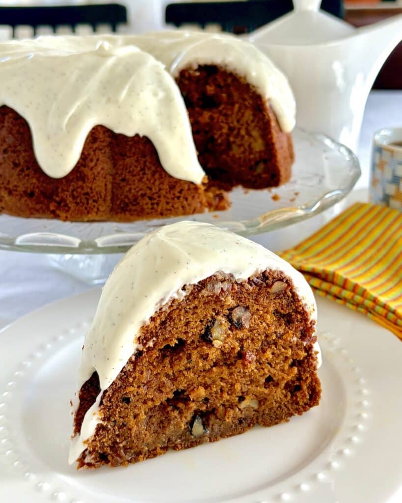 Pumpkin Spice Walnut Cake. A reimagined old fashioned recipe! - Rock ...