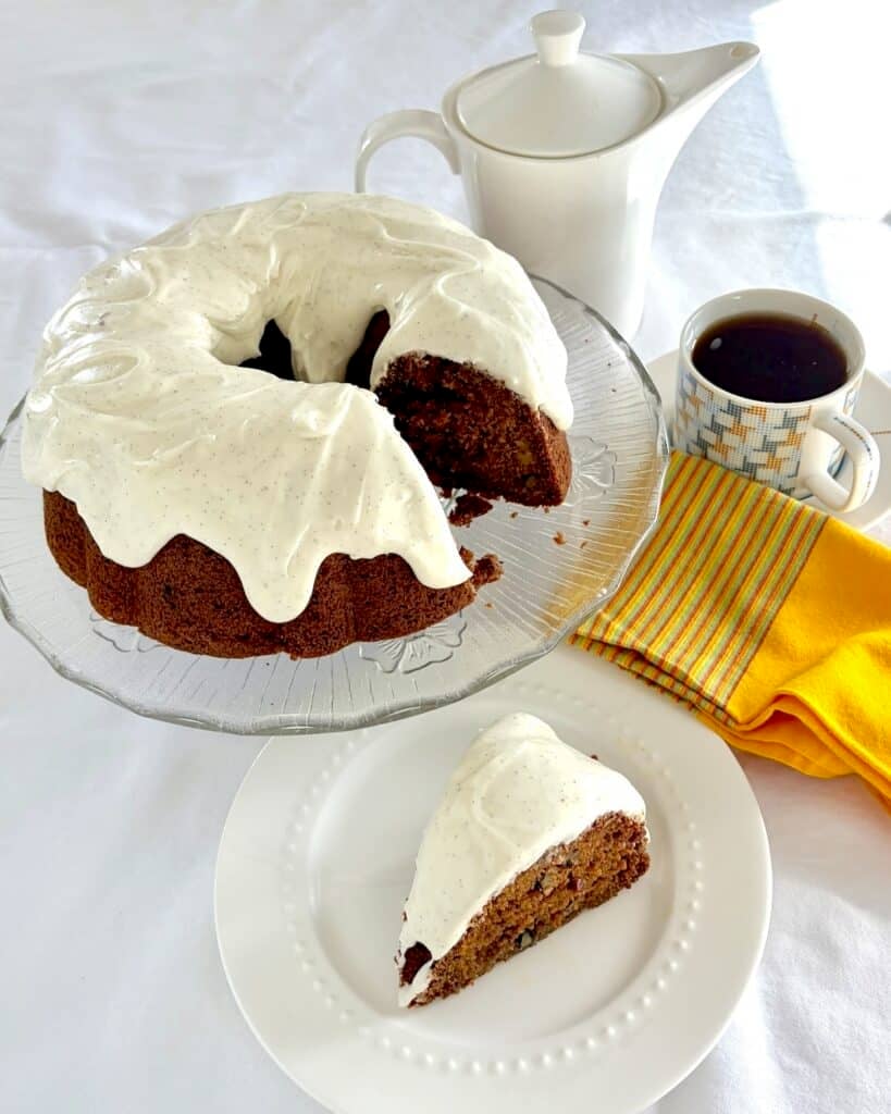 Pumpkin Spice Walnut Cake. A reimagined old fashioned recipe! - Rock ...